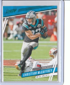 Prestige Football Xtra Points 2020 verde #131 Christian McCaffrey Panthers - Imagen 1 de 1