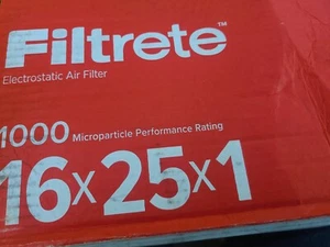 (6 Pack) Filtrete MPR 1000, 16 X 25 X 1, Electrostatic Air Filter - Picture 1 of 2