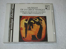 Greece: Musique de la Grece Antique by Atrium Musicae de Madrid (CD, 1979)