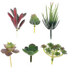  6 Pcs Simulated Succulents Artificial Plants Fake Decor Planta