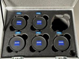 ZEISS SUPREME 5 LENS SET 25MM 35MM 50MM 85MM 100MM T1.5 PL Mount Innerspace Case - Picture 1 of 16