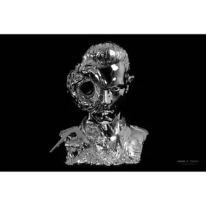 Terminator 2 T-1000 LIQUID Büste ART MASK REGULAR PURE ARTS Büste no sideshow - Bild 1 von 7