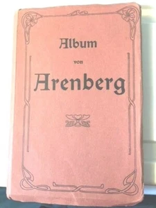 GERMANY: WW1 ARENBERG POSTCARD BOOKLET--INTACT & COMPLETE FROM 1919 !! - Picture 1 of 5