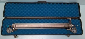 WELKER ENGR INCONEL CONSTANT PRESSURE SAMPLE CYLINDER 1800 PSIG 1000 CC & CASE - Picture 1 of 2