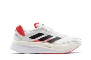 Adidas Adizero Boston 10 weiß schwarz solarrot Herren - FY4079 - Bild 1 von 7
