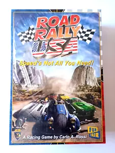 Road Rally USA Racing Boardgame Mayfair Games New in Shrink - Picture 1 of 7