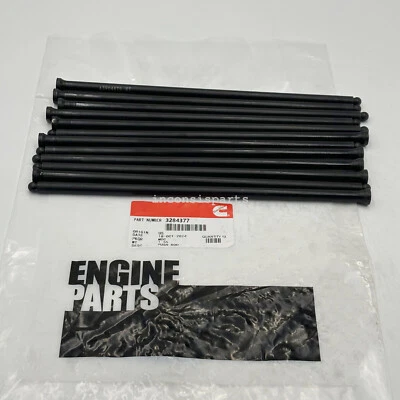 12Pcs Valve Push Rod Tube Fits For 89-98 5.9L Cummins 12V 3284377 NEW Free Ship - Image 1 of 4