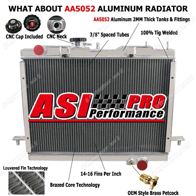 2Rows 34mm Aluminum Radiator For Great Wall V240 K2 RR/NT MT 06/2009-12/2011 - image 1 of 4