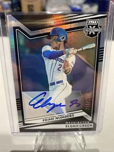 ๐ฅ2022 Panini ๐ฅ Elijah Green๐ฅ On Card Auto Nationals # 215/225๐ฅ๐ฅ - Picture 1 of 2