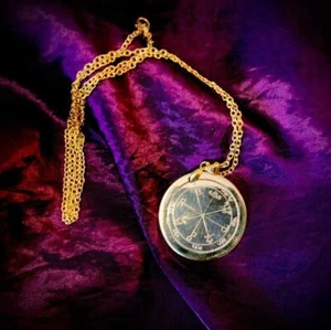 6. Pentakel des Saturn für dämonische Herrschaft Magie Talisman Rituale Okkult - Bild 1 von 1