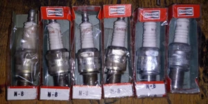 NOS Box of 8 Champion N-8 Spark Plugs - Picture 1 of 4