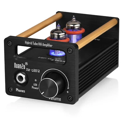 Hybrid-Röhren-Kopfhörerverstärker USB DAC Amp HiFi-Stereo-Audio-Vorverstärker - Bild 1 von 4