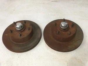 Century 615100 Disc Brake Rotors 1967-69 Camaro 1967-72 Chevelle Nova Cutlass GS - Picture 1 of 16