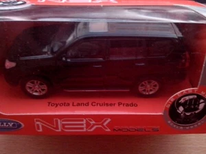 WELLY -  TOYOTA LAND CRUISER PRADO  BLACK    1/34 APROX "NEW* - Picture 1 of 8