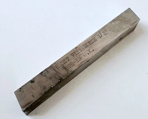 MORSE OR BIT VIII 1/2" X 1/2" X 4" HSS Lathe Tool Bit Blank Cutting U.K. - Picture 1 of 6