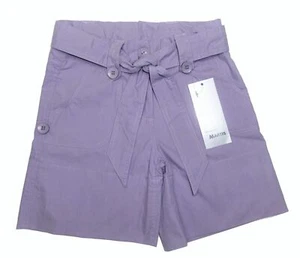 Shorts Bermuda Adjustable Children Girls Purple 140 152 - Picture 1 of 2