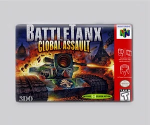 BATTLETANX GLOBAL ASALTO N64 - IMÁN NEVERA 2"x3" (caja retro juego nintendo 64 - Imagen 1 de 3