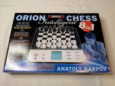Millennium orion Intelligent chess 8 in 1 anatoly karpov, Elektrisches Schach  - Bild 1 von 4