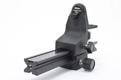 [NEAR MINT] Nikon PG-2 Focusing Stage Macro Rail Platform Tested From JAPAN - Image 1 of 4