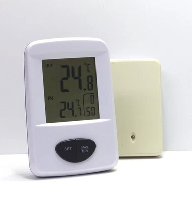 TFA Base Funk Thermometer inkl. Außensensor - Bild 1 von 3