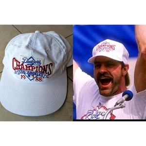 Los Angeles Dodgers 1988 World CHAMPIONS Sports SPECIALTIES snapback MLB vtg - Picture 1 of 9