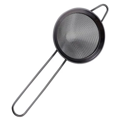 1 PC filtro cocktail filtro a prova di ruggine filtro cocktail pratico (nero) - Immagine 1 di 4