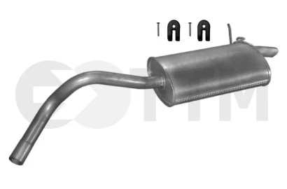 Silencieux Arriere+ pour RENAULT KANGOO 1.2 1.4 1.6 1.9 D 1997-2010 - Photo 1/1