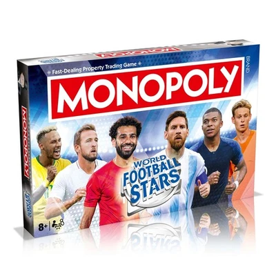 World Football Stars Monopoly Family Fun Board Game - Image 1 of 4