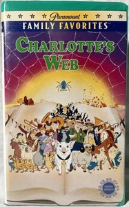 Charlottes Web VHS 1996 In Rare Green Clamshell Vintage - Picture 1 of 5
