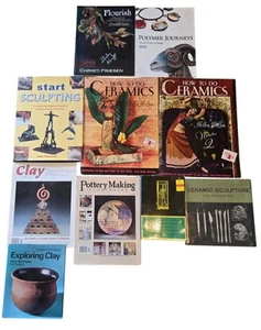 Sculpting, Ceramics, Pottery, Polymer Clay Book Lot - Picture 1 of 5