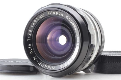 Lente gran angular Nikon Nikkor N Auto 24mm f2.8 Non-Ai "CASI COMO... - Imagen 1 de 4