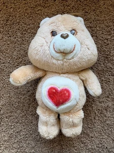 Vintage Vintage 1983 Kenner Tenderheart Care Bär Herz Plüschtier Stofftier Spielzeug - Bild 1 von 23