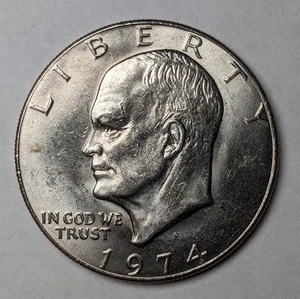 1974 D Eisenhower Dollar Unc - Bild 1 von 3
