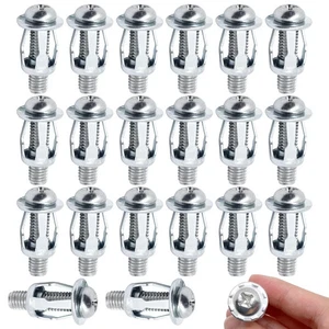 20 piezas anclajes de pared huecos de alta resistencia para paredes delgadas, M8 x 1,18 pulgadas - Imagen 1 de 4
