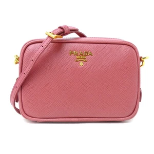 PRADA Saffiano Shoulder Bag Pink 1N1674 - Picture 1 of 7