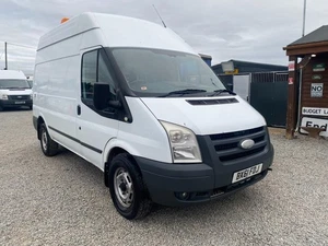 2011 TRANSIT TRANSIT 2.4 TDCI 6 SPEE MWB High Roof Van TDCi 100ps 106K NO VAT - Picture 1 of 17