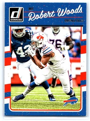 2016 Donruss Football #34 Robert Woods   Buffalo Bills - Image 1 of 2
