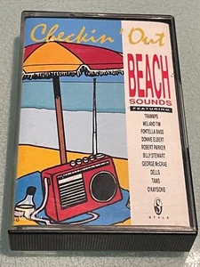 Checkin' Out Beach Sounds - Cassette Tape Album - 1989 Style Records - 16 Tracks - Picture 1 of 6