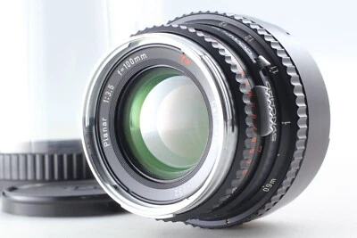 Silver Rim T* [ TOP MINT ] Hasselblad Carl Zeiss Planar C 100mm F/3.5 From JAPAN - Image 1 of 4