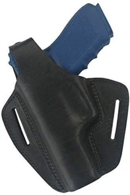 B2Li Leather Holster fits Glock 21 black Beltholster left-handed VlaMiTex - Image 1 of 4