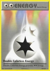 Carta pokemon Energia Incolore doppia (EVO 90)-EVOLUZIONI-U - lingua ITA-condizi - Picture 1 of 1