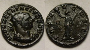 Rare Original ancient Roman coin Tacitus 275-276 AD AE Antoninianus Pax Siscia - Picture 1 of 4