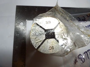 Unbranded 5C Square Collet 3/8" w/ Internal Threads - Picture 1 of 7
