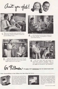1947 Pullman: Aren't You Glad Vintage Print Ad - Picture 1 of 1