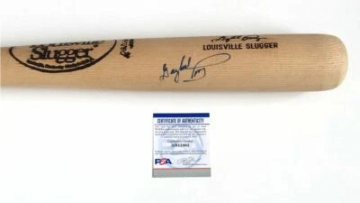 GAYLORD PERRY SIGNED GAME MODEL ISSUE BAT PSA/DNA AUTOGRAPHED LOUISVILLE SLUGGER - Image 1 of 4