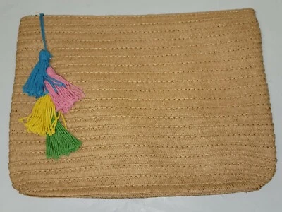 Purse summer vibe Boho New in Package 9x 12 - Image 1 of 4