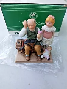FIGURINA NORMAN ROCKWELL 1981 AMERICANA IL CALZOLAIO - Foto 1 di 3