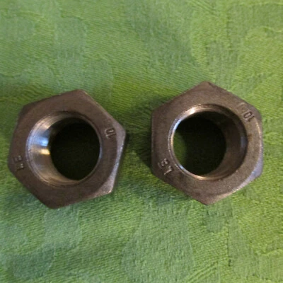 Sechskantmuttern M 22x1,5 Klasse 10 FEINGEWINDE hohe Form 2 Stück NEU - Bild 1 von 3