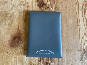 New - Suede A. LANGE & SÖHNE Gamuza para limpiar relojes - 24 x 24 cm  Gris Grey - Foto 1 di 4