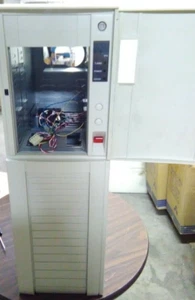 Server Large AT PC Case Computer Case AT Pentium Tower White Wheels NEW BLUE Tap - Picture 1 of 8